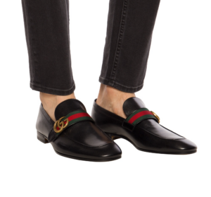 Alternative view of Giày Gucci Leather Loafer With Double G  428609 D3VN0 1060