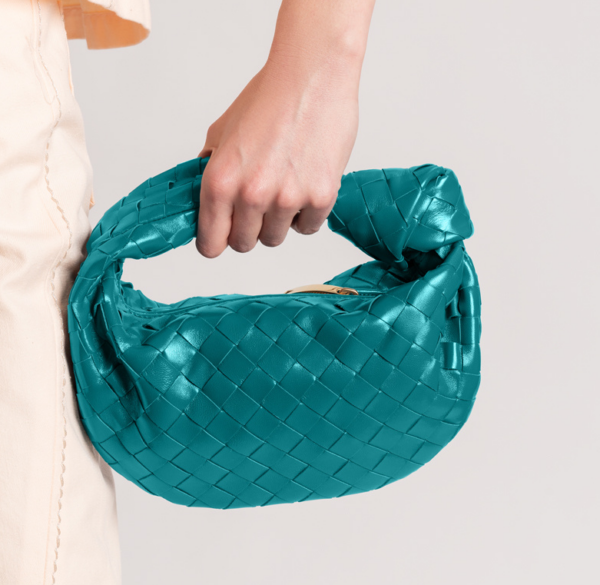 Túi Bottega Veneta Mini Jodie Bag Green 651876-VCPP5-3118 - Ảnh 5