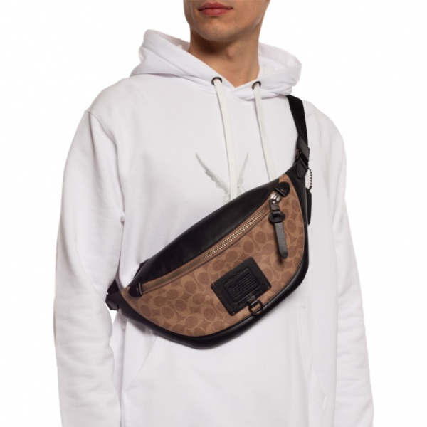 Túi Coach Livington Utility Pack In Signature Canvas 40345 JIKHA - Ảnh 4