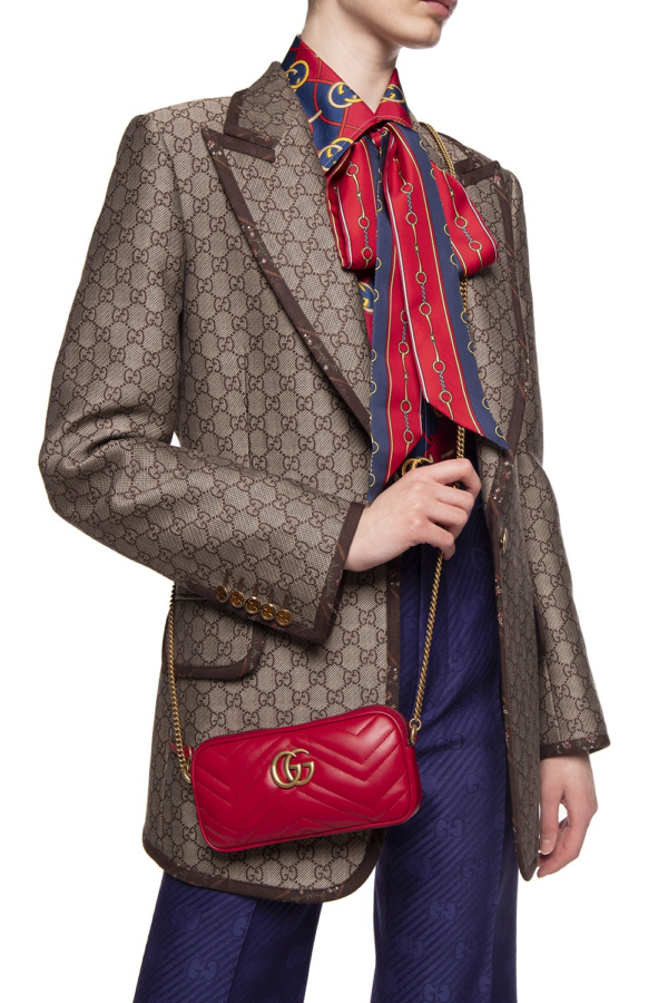 Túi Gucci GG Marmont Shoulder Bags 598596 DTDCT 6433 - Ảnh 4