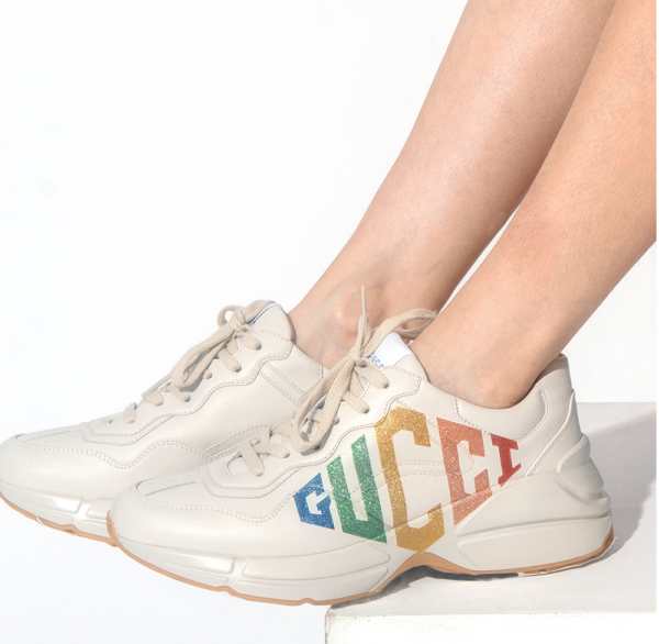 Giày Gucci Wmns Rhyton 'Glitter' 524990-DRW00-9022 - Ảnh 2