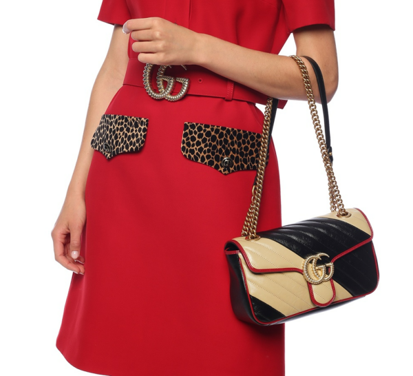 Túi Gucci GG Marmont Shoulder Bag 443497-0OLOX-9689 - Ảnh 4