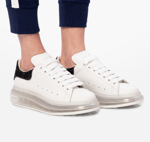Giày Alexander McQueen Oversized Sneaker 'White Amethyst' - Ảnh 2
