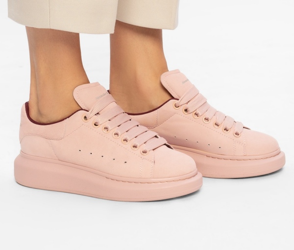Giày Alexander McQueen Oversize Smooth Leather Sneakers 634138-WHV67-5734 - Ảnh 2