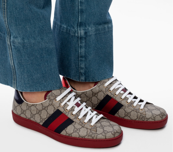 Giày Gucci Ace GG Supreme 'Beige' 429445-96G50-9767 - Ảnh 3
