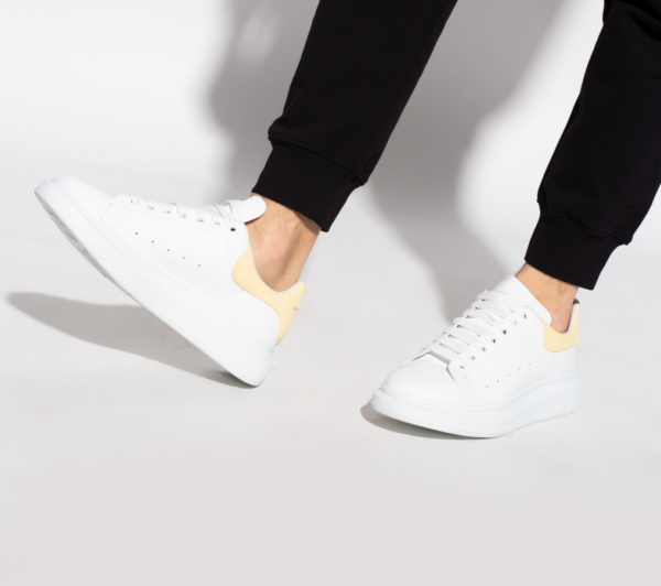 Giày Alexander McQueen Oversized Sneaker 'White Lemon' 553680-WHGP7-9343 - Ảnh 6