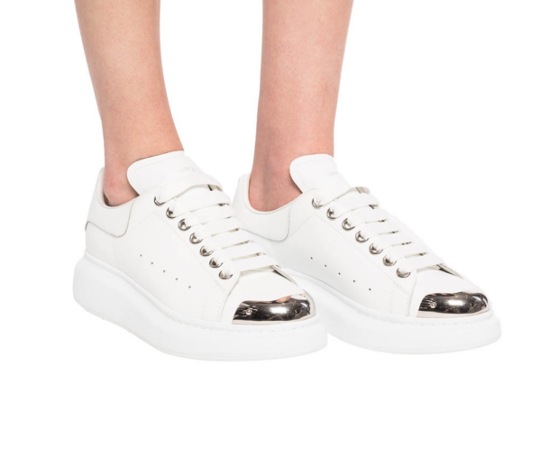 Giày Alexander McQueen Sneakers Large Available White Ladies 571029-WHQYW-9071 - Ảnh 2