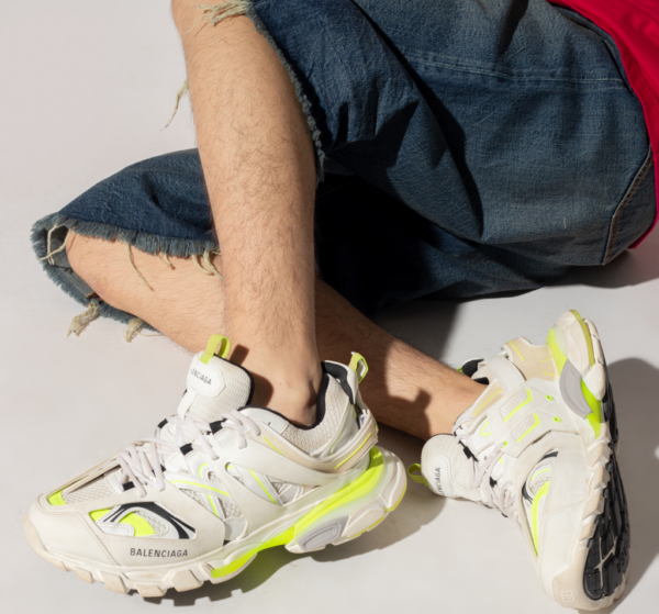 Giày Balenciaga Track Sneaker 'White Fluo Yellow' 542023-W1GC3-9070 - Ảnh 4