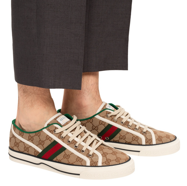Giày Gucci Tennis 1977 'Ebony' 606111-HVK20-9766 - Ảnh 3