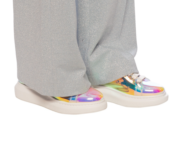 Giày Alexander McQueen Wmns Oversized Sneaker 'Iridescent' 558944-W4LF2-8446 - Ảnh 6