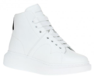 Alternative view of Giày Alexander McQueen Wmns Oversized High 'White' 493584 WHGP7 9061