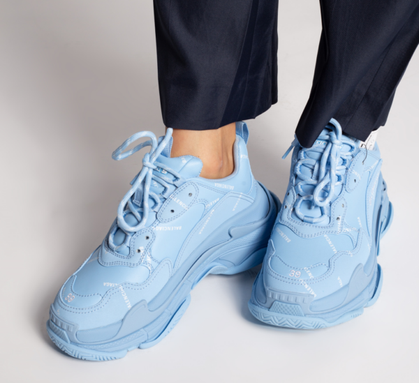 Giày Balenciaga Triple S Sneaker 'Light Blue' 524039-W2FA1-4090 - Ảnh 3