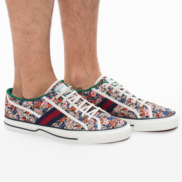 Giày Gucci Tennis 1977 'Floral' 606111-2HC30-8862 - Ảnh 3