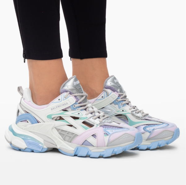 Giày Balenciaga Wmns Track.2 Sneaker White Light Blue 568615-W2GN3-9045 - Ảnh 6