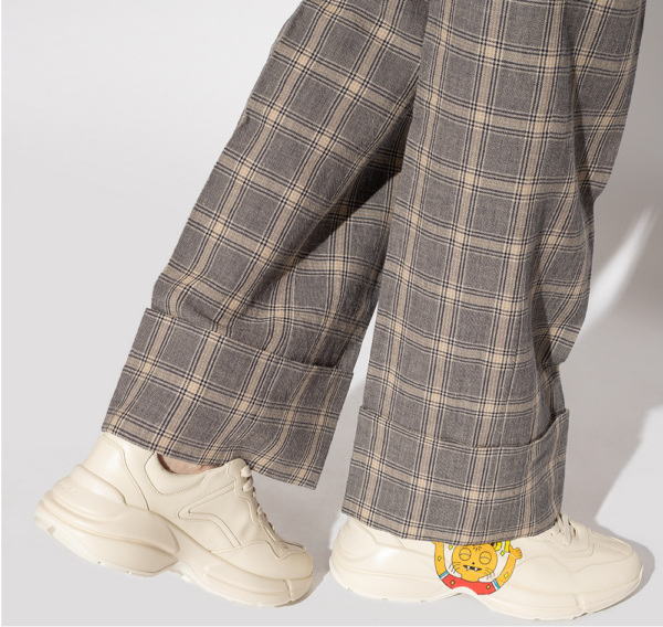 Giày Gucci Rhyton 'Cat Print ' ‎699293-DRW00-9522 - Ảnh 2