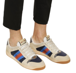 Alternative view of Giày Gucci GG Screener 'White Blue' 546551-99W20-4368