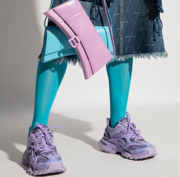 Giày Balenciaga Track 2.0 Sneaker in LILAC 568615-W3AG1-5310 - Ảnh 2