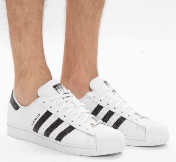 Giày Adidas Superstar x Swarovski 'White Black' FX7480 - Ảnh 2
