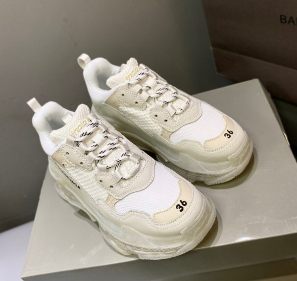 Giày Balenciaga Wmns Triple S Sneaker 'Clearsole White' 544351-W2FB1-9000 - Ảnh 6