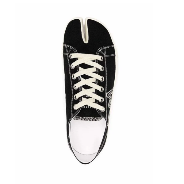 Giày Maison Margiela Tabi Stitch MM Logo 'Black' S57WS0400P4080H8650 - Ảnh 2