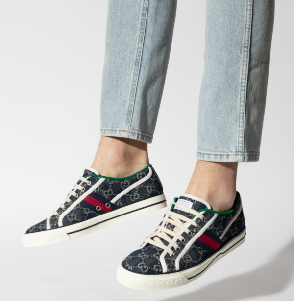Giày Gucci Tennis 1977 'Denim' 606111-2KQ10-4463 - Ảnh 2