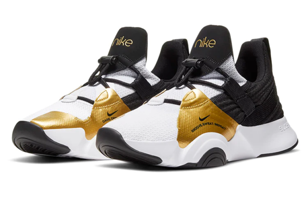 Giày Nike Superrep Groove 'White Metallic Gold Coin' CT1248-109 - Ảnh 2