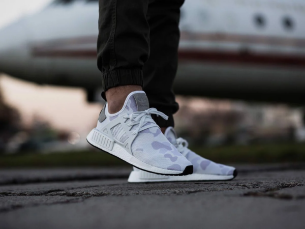 Giày Aididas NMD XR1 'White Duck Camo' BA7233 - Ảnh 2
