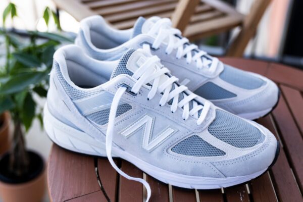 GIÀY NEW BALANCE 990v5 Made In USA 'Nimbus Cloud Silver' M990NA5 - Ảnh 5