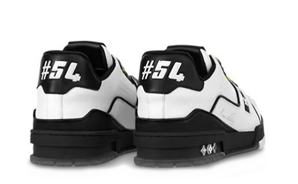 Giày Louis Vuitton LV Trainers 'Black White' 1A9AD - Ảnh 3
