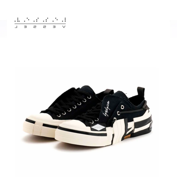 Giày XVESSEL G.O.P Lows for Yohji Yamamoto Black SLS - Ảnh 2