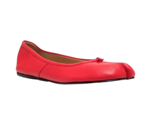 Alternative view of Giày Maison Margiela Tabi Ballerina 'Red' S58WZ0042P3753H9048