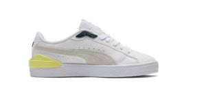 Giay Puma Suede Block White Yellow 380705-01