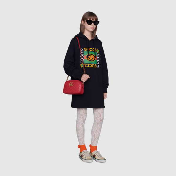 Túi Gucci GG Marmont Matelassé Mini Bag 448065 DTD1T 6433 - Ảnh 7