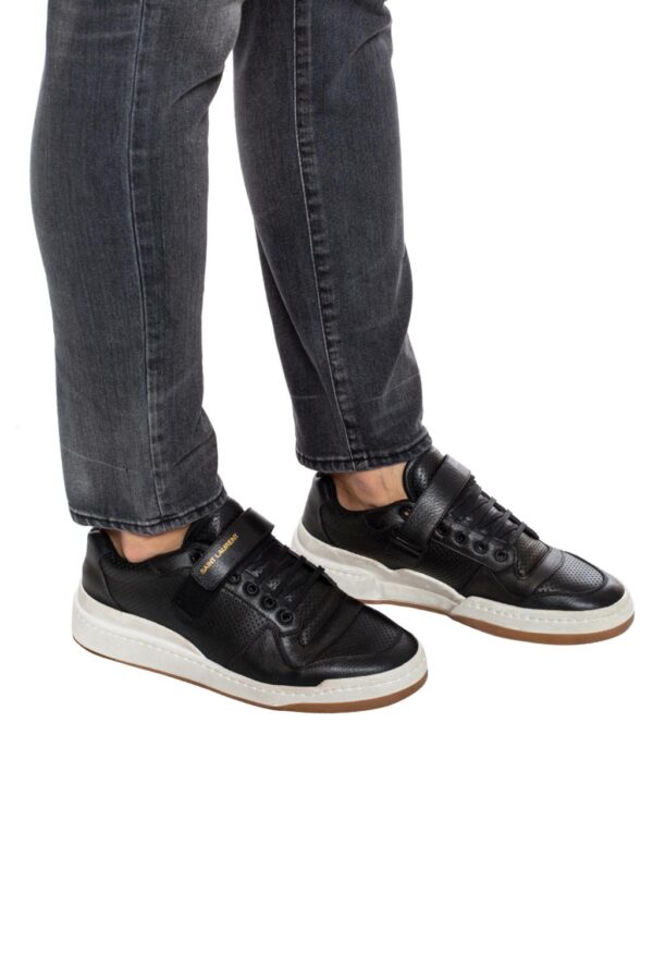 Giày Saint Laurent SL24 Men's Mid Top 557624 04L10 1000 - Ảnh 6