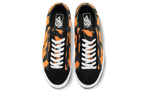 Giày Vans Unisex Style 36 Low-Top 'Black Orange' VN0A3DZ3ORA - Ảnh 4