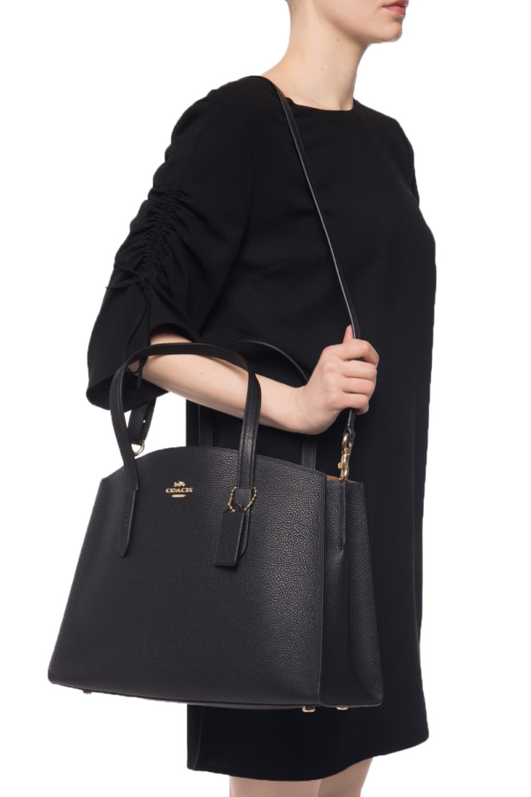 Túi Coach Charlie Carryall Black 25137 LIBLK - Ảnh 7