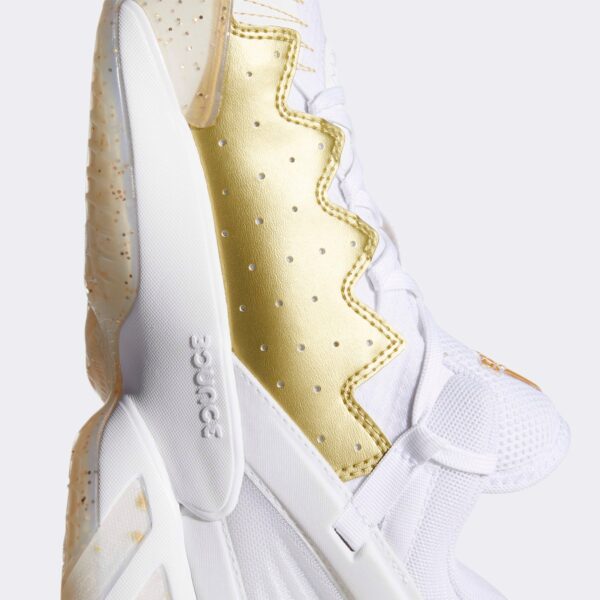 Giày Adidas D.O.N. Issue #2 'White Gold Metallic' FX9431 - Ảnh 6