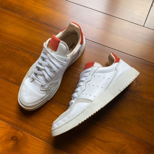 Giày Adidas Supercourt 'White Scarlet' EF9181 - Ảnh 3