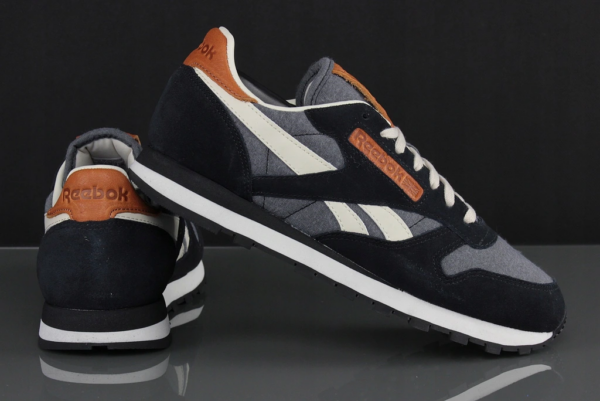 Giày Reebok Cl Leather CH 'Black White' M45452 - Ảnh 6