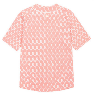 Alternative view of Áo MLB Monogram Baseball Shirt New York Yankees 31BSU1111-50P