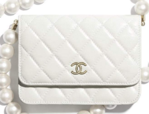 Túi Chanel Chain Wallet Lambskin White AP1839-B04327-10601