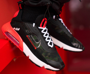 Alternative view of Giày Nike Air Max 2090 'Infrared Duck Camo' CU9174-600