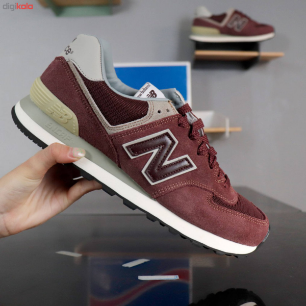 Giày New Balance 574 'Wine Red' ML574VB - Ảnh 4