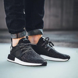 Alternative view of Giày Adidas NMD XR1 Primeknit 'Utility Black' S77195