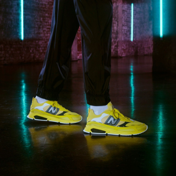 Giày New Balance X-Racer 'Yellow Grey' MSXRCHTR - Ảnh 4