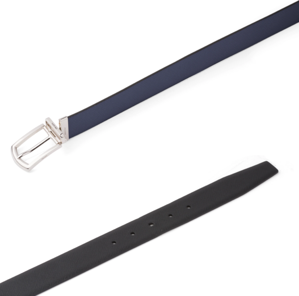 Thắt Lưng Prada Reversible Saffiano Leather Belt 2CC468-053-​​F0RD7 - Ảnh 3