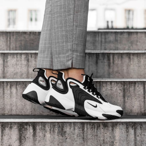 Giày Nike Zoom 2K White Black AO0354-100 - Ảnh 2