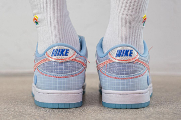 Giày Nike Dunk Low Union Passport Pack Argon 'Light Blue' DJ9649-400 - Ảnh 2