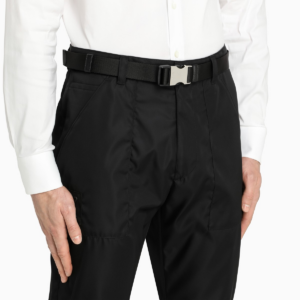 Alternative view of Thắt Lưng Prada Black Nylon Snap Belt 2CN0592DMN-F0002