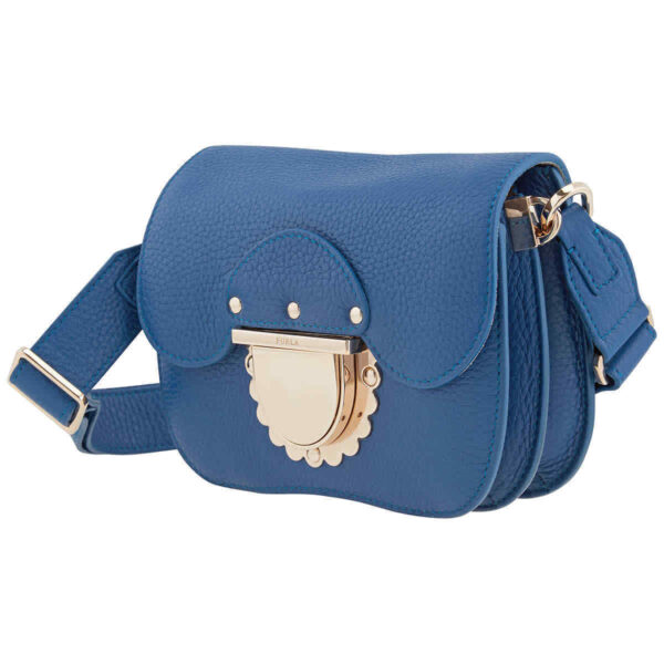 Túi Furla Ladies Ducale Mini Leather ‘Blue’ 941440 - Ảnh 3